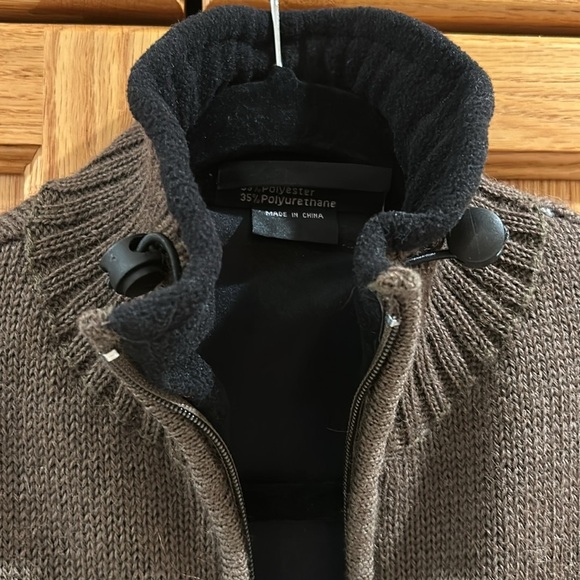 Icewear 100% Wool Zip Up Ski Sweater Olive Green Women size M - Picture 7 of 16